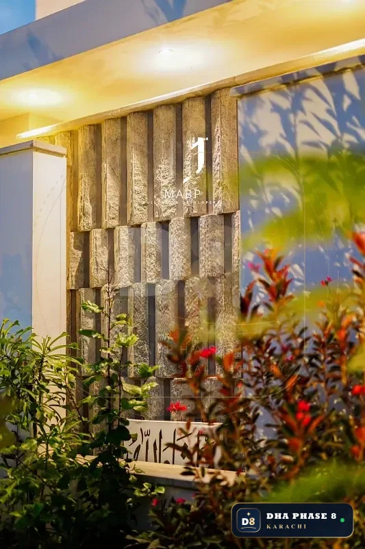 1,000 Sq Yd 4 Bed Designer Villa in Khayaban-e-Qasim, Zone A | Brand New