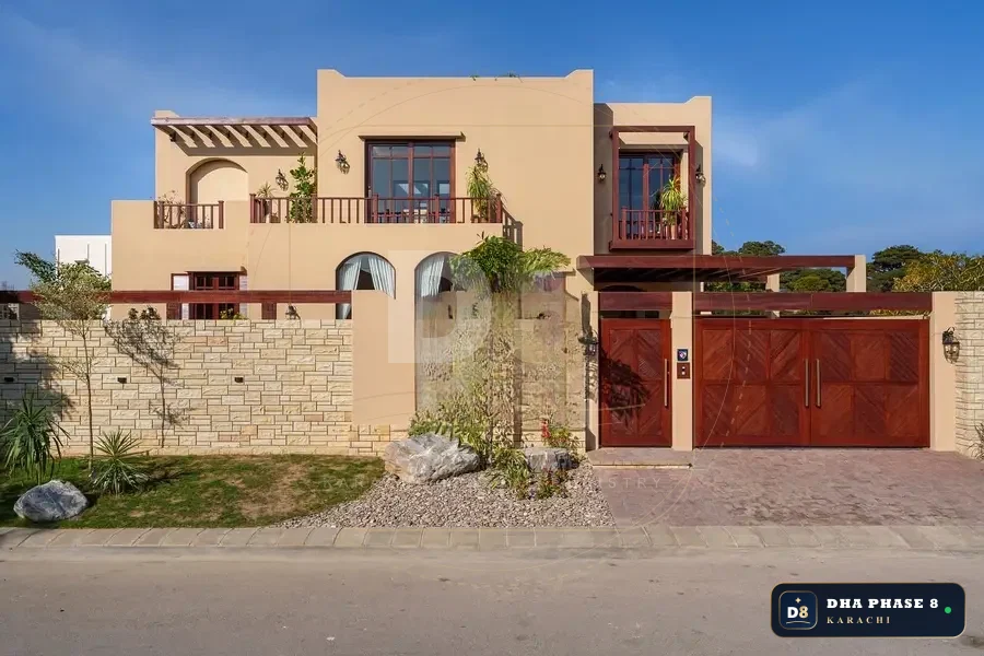 1,000 Sq Yd 6 Bed Designer Villa in Phase 8 | Basement, Pool & Cinema