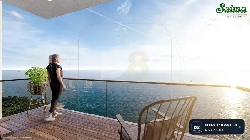 216 Sq Yd 2 Bed Designer Villa in HMR Waterfront | Installment Plan Available