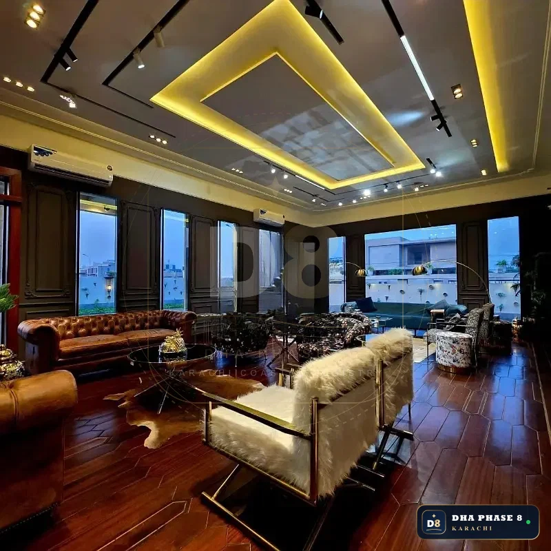 2,000 Sq Yd 8 Bed Designer Villa in Phase 8