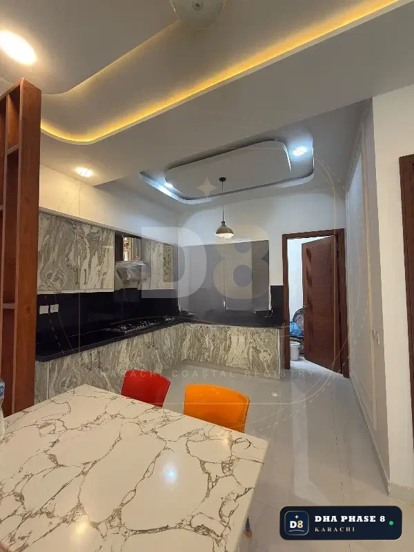 100 Sq Yd 4 Bed Designer Villa in Staff Lane | Full Basement