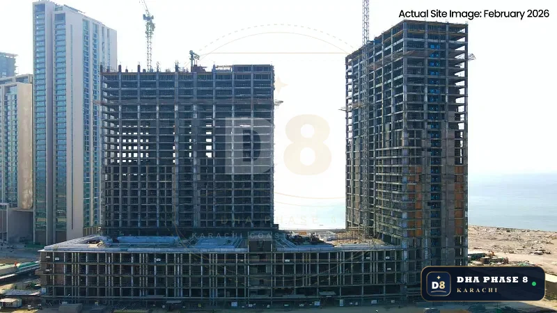2,785 Sq Ft 3 Bed Apartment in Emaar Crescent Bay (Panorama) | Brand New