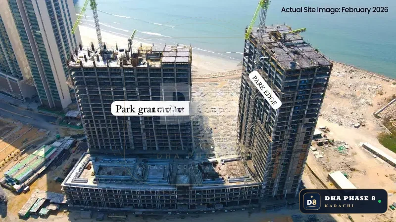1,376 Sq Ft 1 Bed Apartment in Emaar Crescent Bay (Panorama) | Brand New