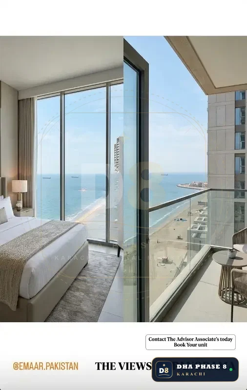 2,778 Sq Ft 3 Bed Apartment in Emaar Crescent Bay (The Views) | Brand New