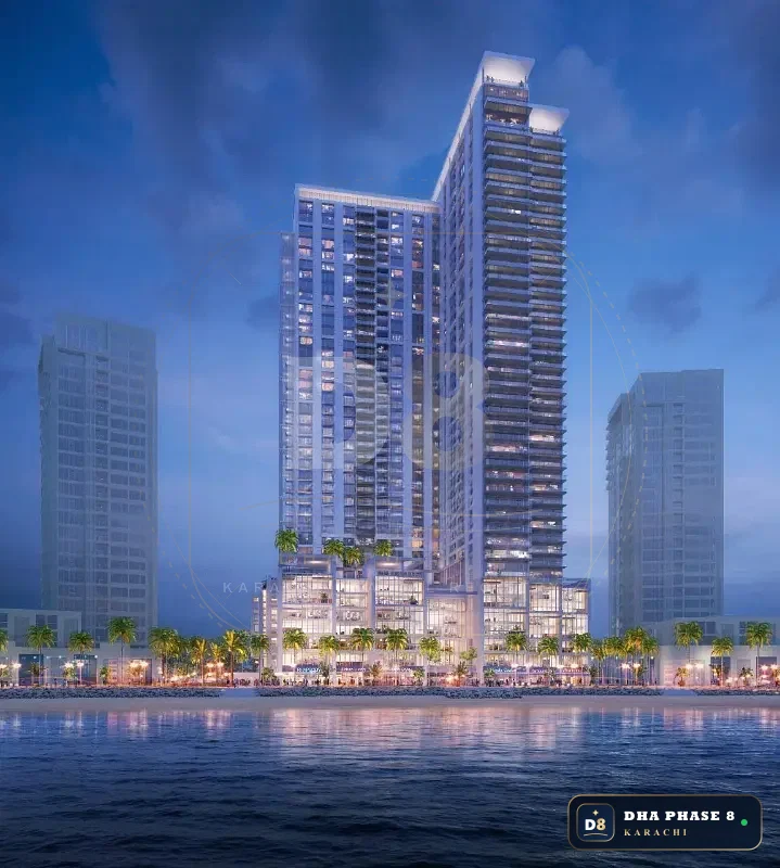 11 Marla 3 Bed Apartment in Emaar Crescent Bay (The Views) | Direct Sea View