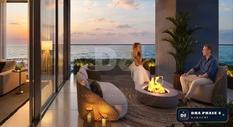 648 Sq Yd 4 Bed Designer Villa in Emaar Crescent Bay (Oceanfront)