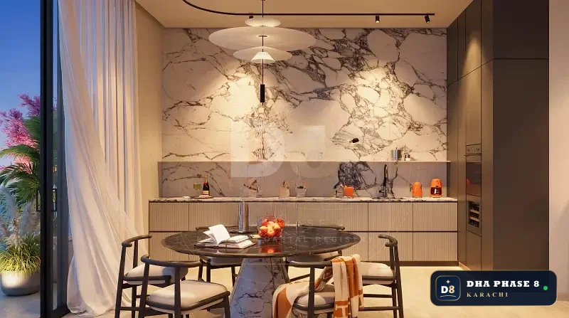 2,625 Sq Ft 4 Bed Apartment in Emaar Crescent Bay (Pearl Towers) | Direct Sea View