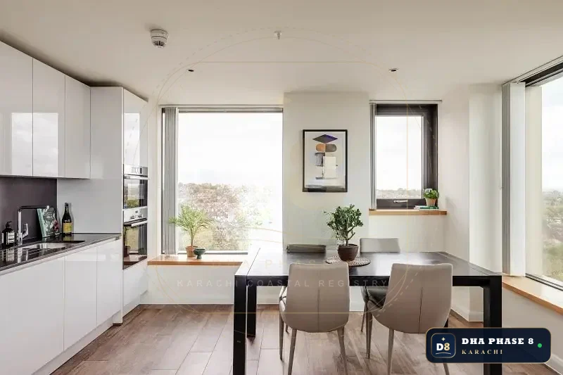 1,634 Sq Ft 2 Bed Apartment in Emaar Crescent Bay (Reef Towers) | with Maid Room