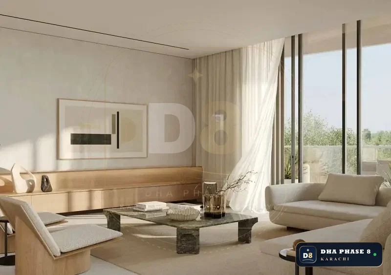 2,632 Sq Ft 4 Bed Apartment in Emaar Crescent Bay (Reef Towers) | with Maid Room
