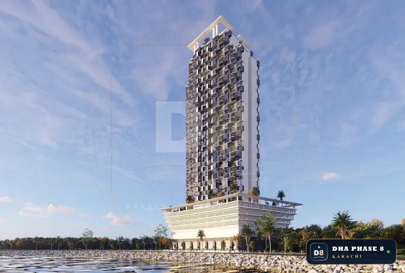 1,076 Sq Ft 2 Bed Apartment in HMR Waterfront | Direct Sea View