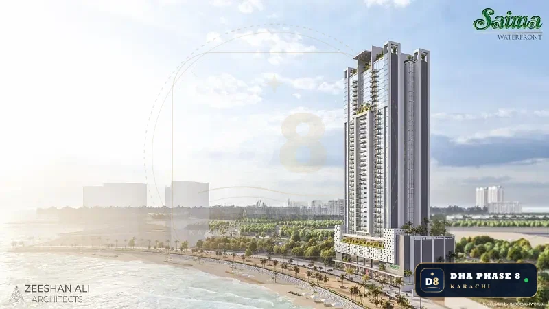 1,970 Sq Ft 3 Bed Apartment in HMR Waterfront | Direct Sea View