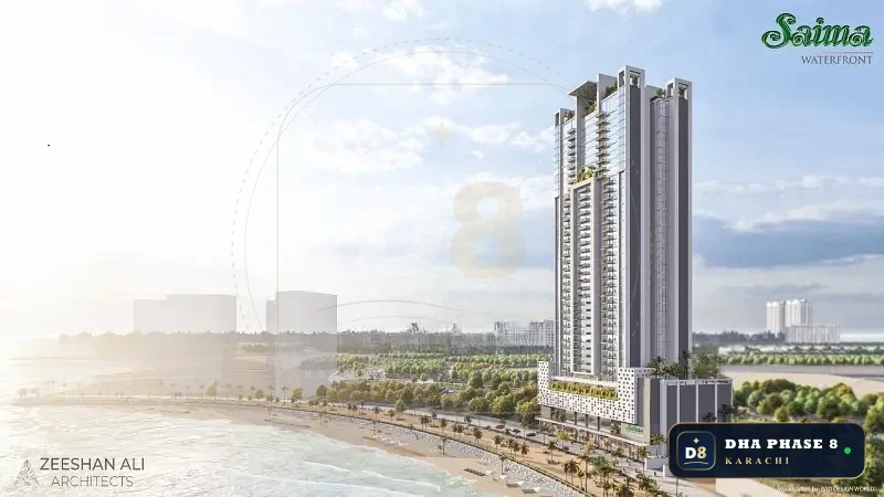 1,970 Sq Ft 3 Bed Apartment in HMR Waterfront | Direct Sea View