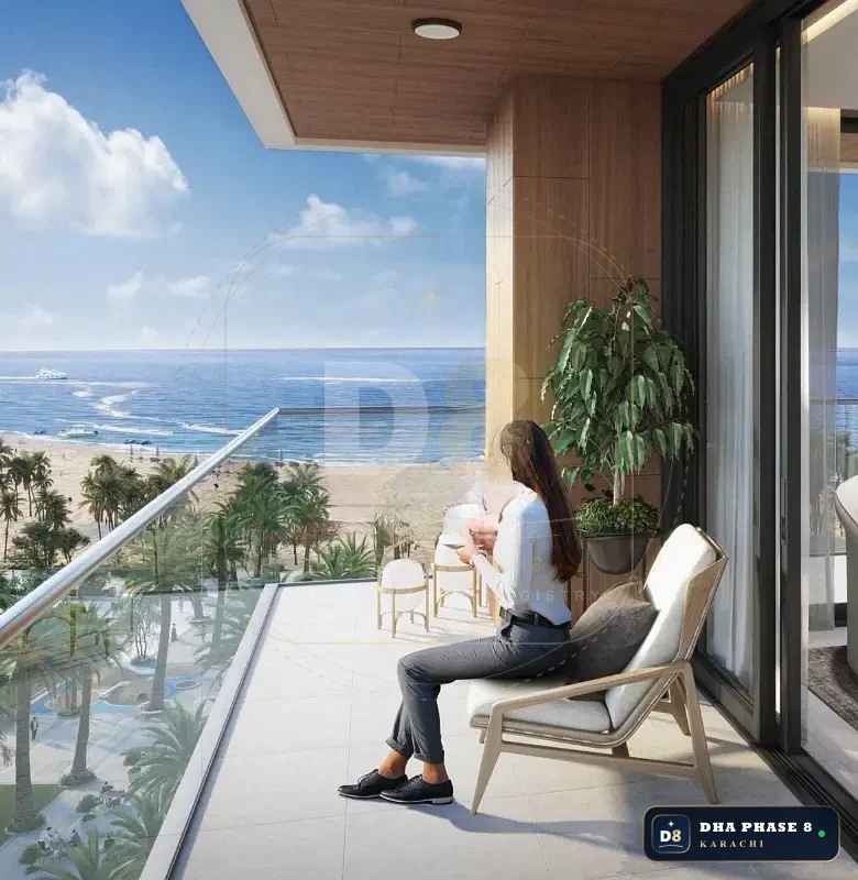 2,340 Sq Ft 3 Bed Apartment in Emaar Crescent Bay (Park Edge) | Direct Sea View