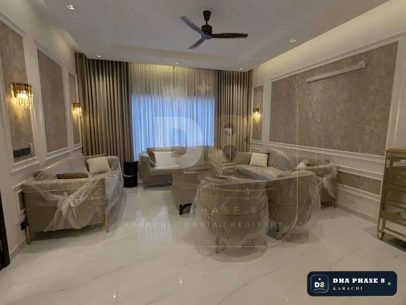500 Sq Yd 6 Bed Designer Villa in Phase 8 | Full Basement