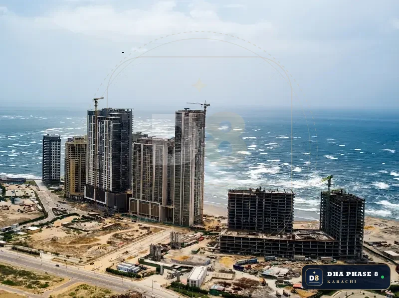 2,354 Sq Ft 3 Bed Apartment in Emaar Crescent Bay (Oceanfront) | Direct Sea View