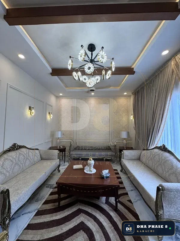 500 Sq Yd 5 Bed Designer Villa in Phase 8 | Basement, Pool & Cinema