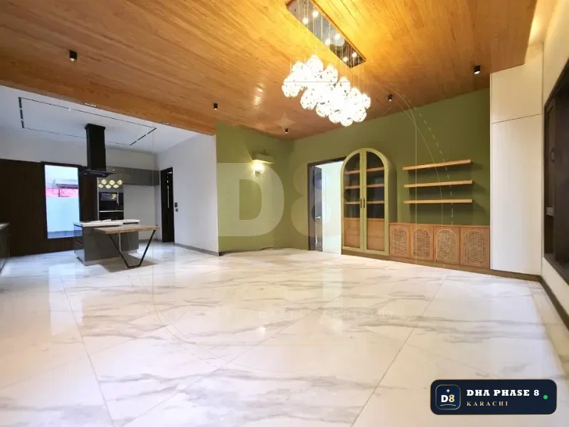 500 Sq Yd 6 Bed Designer Villa in Phase 8 | Full Basement