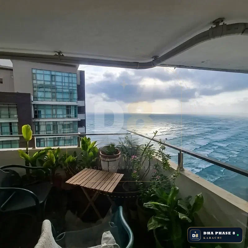 3,400 Sq Ft 4 Bed Apartment in Emaar Crescent Bay (Reef Towers) | Direct Sea View