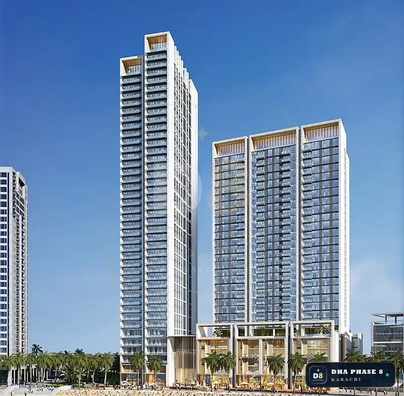 12 Marla 3 Bed Apartment in Emaar Crescent Bay (The Views) | Direct Sea View