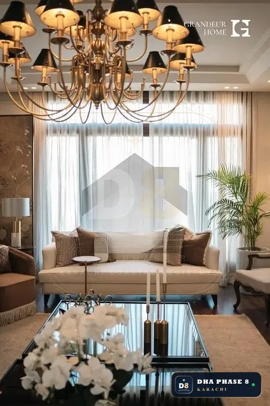 1,000 Sq Yd 6 Bed Designer Villa in Phase 8