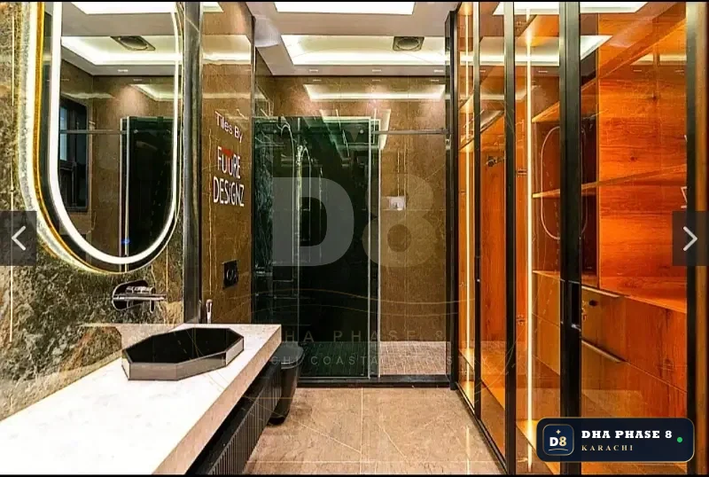 500 Sq Yd 6 Bed Designer Villa in Phase 8 | Full Basement
