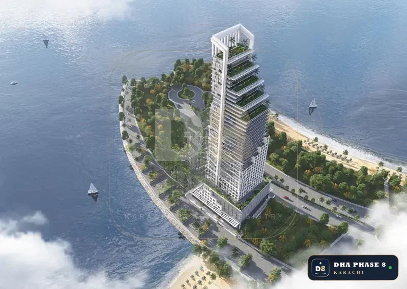 5 Marla 1 Bed Apartment in HMR Waterfront | Installment Plan Available