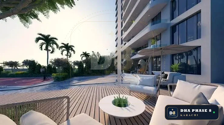 862 Sq Ft 1 Bed Apartment in HMR Waterfront | Private Plunge Pool