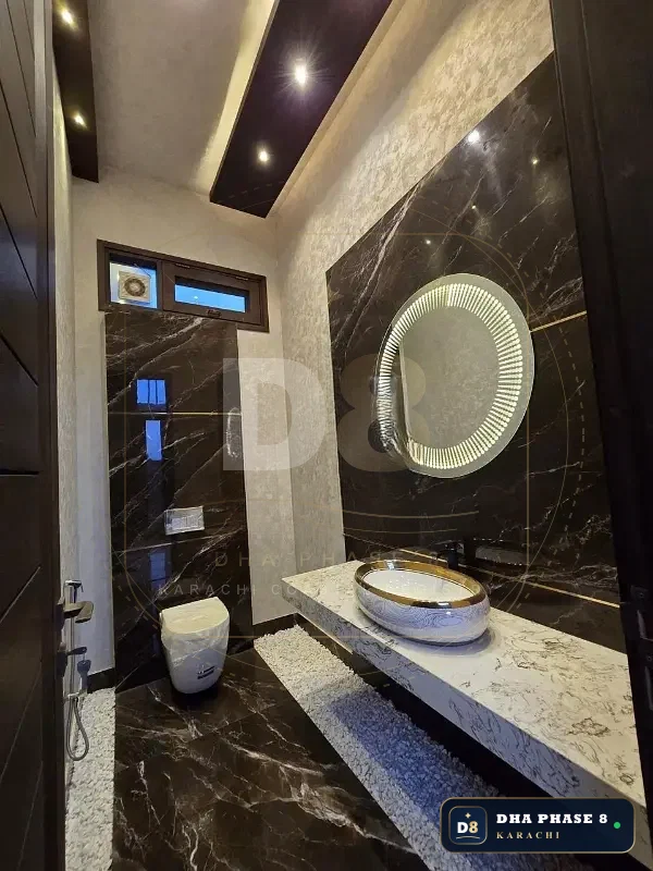 1,000 Sq Yd 7 Bed Designer Villa in Phase 8 | Full Basement