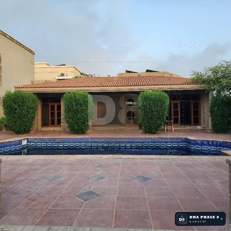 2,000 Sq Yd 7 Bed Designer Villa in Zone A | Basement, Pool & Cinema