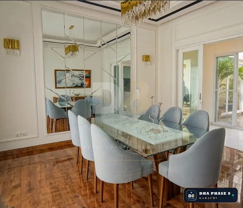 500 Sq Yd 5 Bed Designer Villa in Phase 8 | West Open