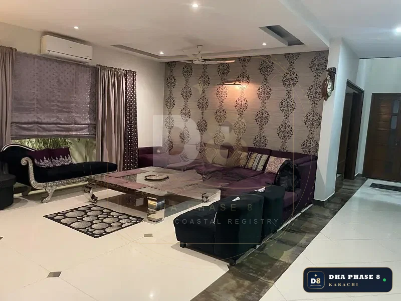 500 Sq Yd 5 Bed Designer Villa in Phase 8 | Ready to Move