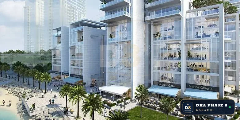 3,521 Sq Ft 4 Bed Apartment in Emaar Crescent Bay (Panorama) | Direct Sea View