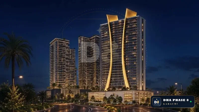 6 Marla 2 Bed Apartment in HMR Waterfront | Brand New