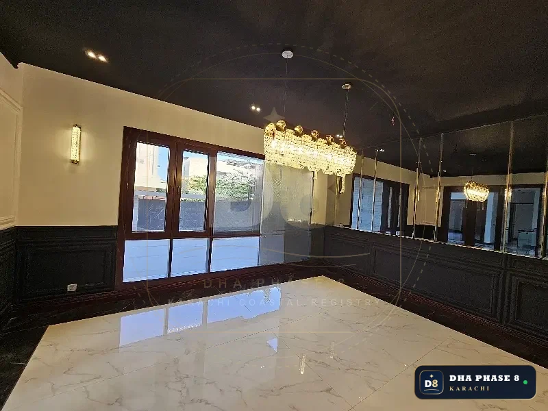 500 Sq Yd 6 Bed Designer Villa in Phase 8 | Basement, Pool & Cinema