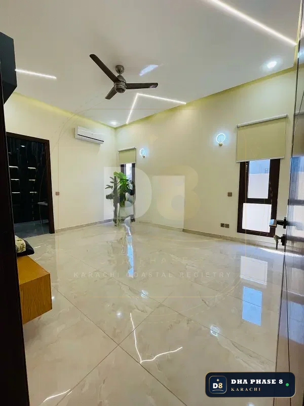 500 Sq Yd 5 Bed Designer Villa in Phase 8 | Basement, Pool & Cinema