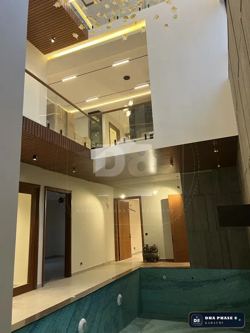 500 Sq Yd 7 Bed Designer Villa in Phase 8 | Basement, Pool & Cinema