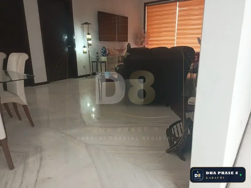 500 Sq Yd 5 Bed Designer Villa in Khayaban-e-Qasim, Zone A | Brand New