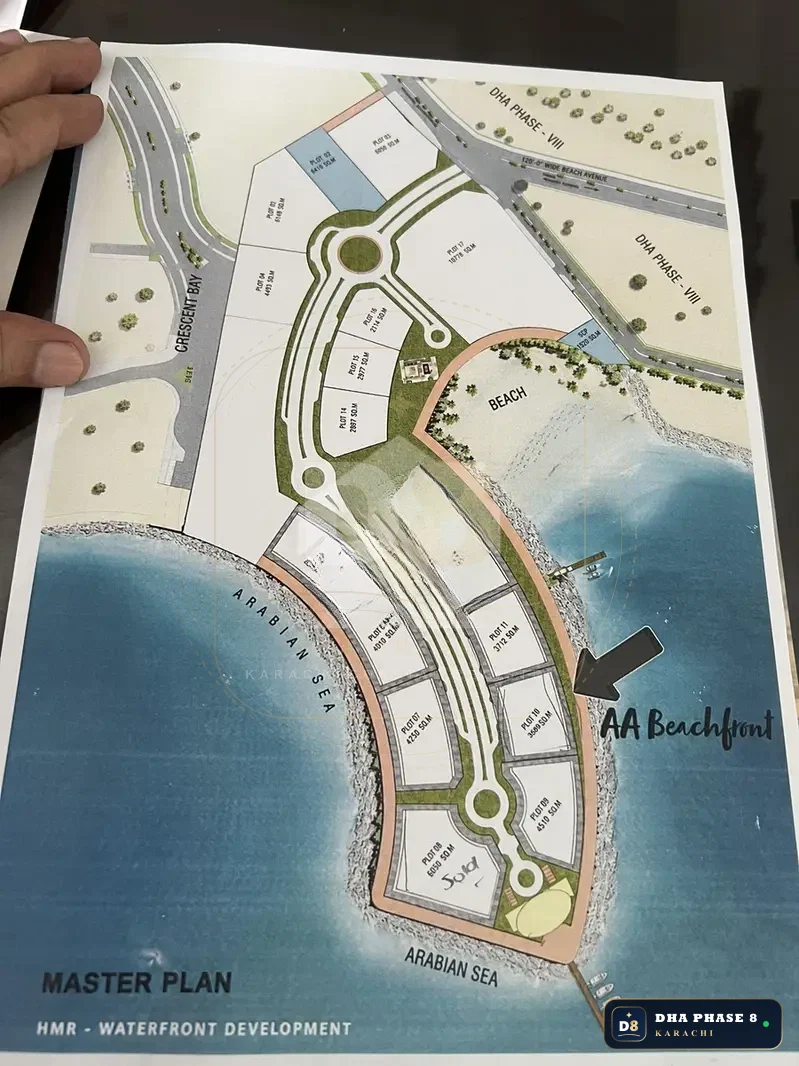 2,500 Sq Ft 3 Bed Apartment in HMR Waterfront | Installment Plan Available