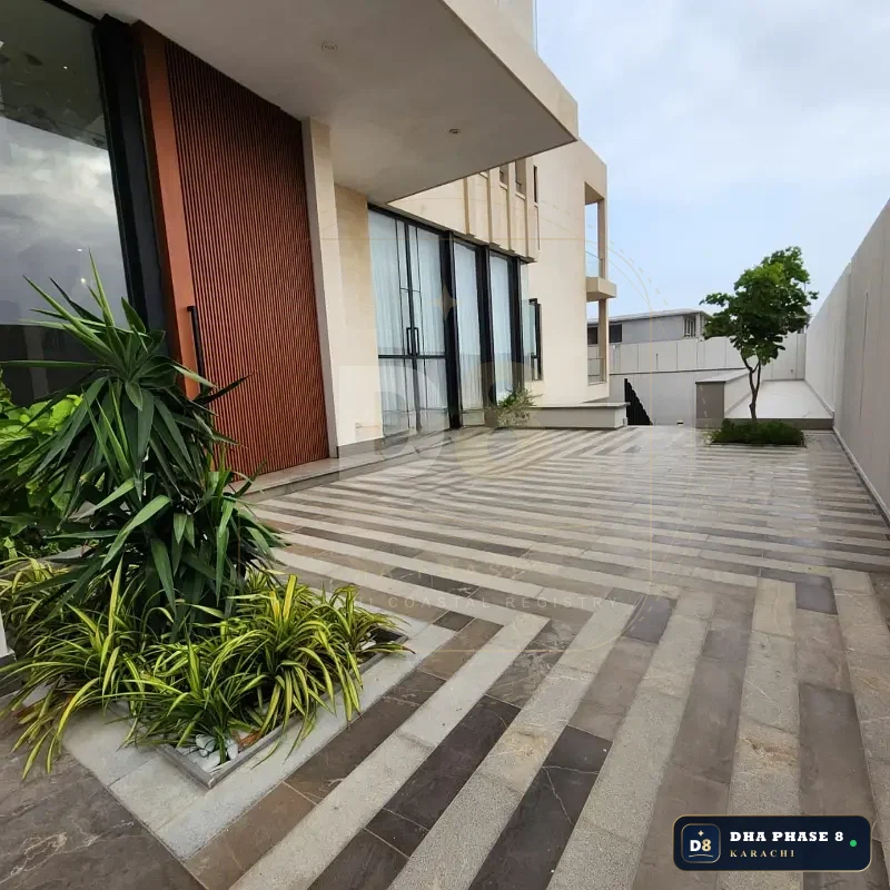 1,000 Sq Yd 6 Bed Designer Villa in Phase 8 | Basement, Pool & Cinema