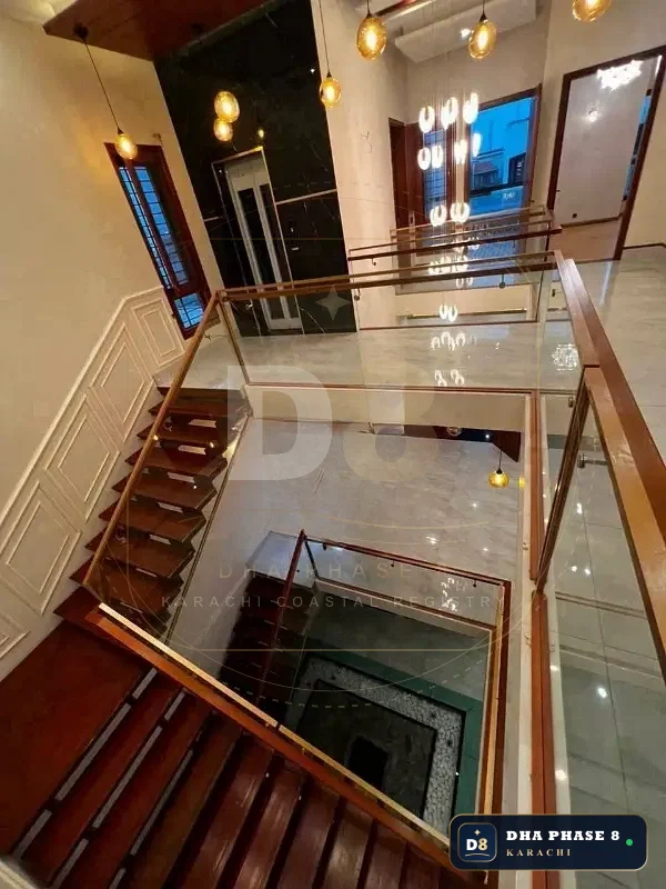 500 Sq Yd 5 Bed Designer Villa in Phase 8 | Full Basement