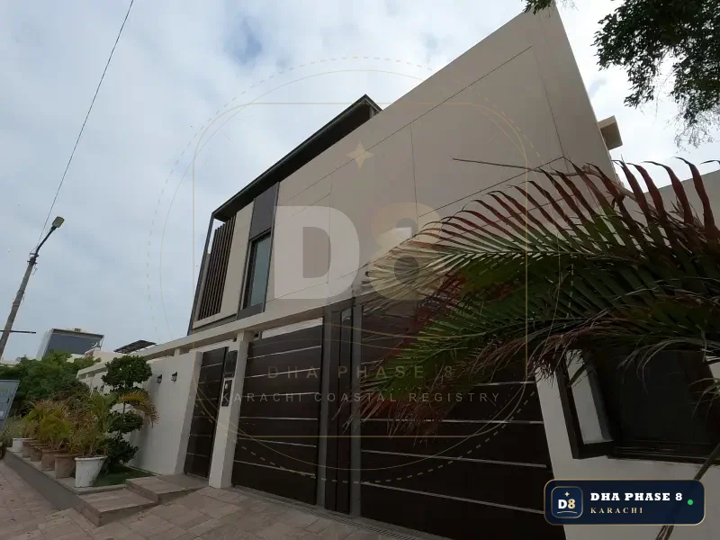 500 Sq Yd 5 Bed Designer Villa in Phase 8 | Basement, Pool & Cinema