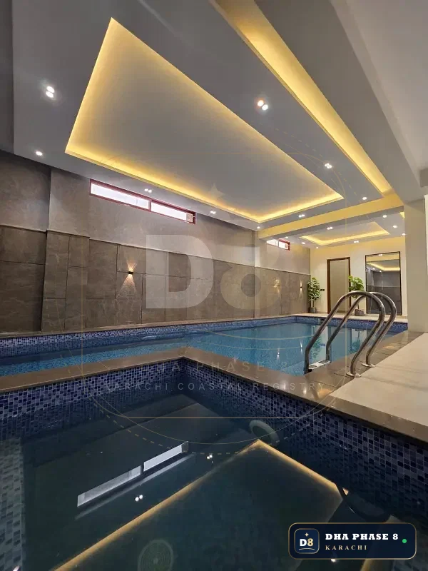 500 Sq Yd 6 Bed Designer Villa in Phase 8 | Basement, Pool & Cinema