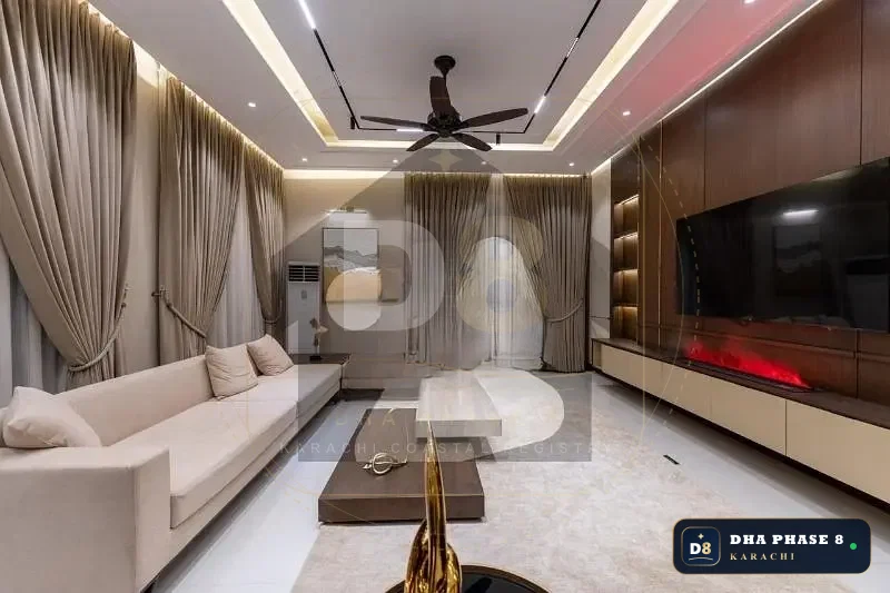 500 Sq Yd 5 Bed Designer Villa in Phase 8 Extension | Brand New