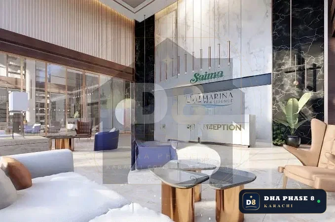 1,087 Sq Ft 2 Bed Apartment in HMR Waterfront | Direct Sea View