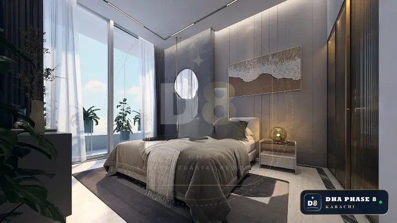 935 Sq Ft 1 Bed Apartment in HMR Waterfront | Direct Sea View