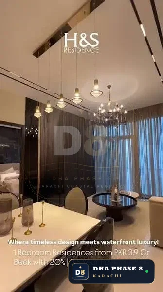 1,530 Sq Ft 2 Bed Apartment in HMR Waterfront | Direct Sea View
