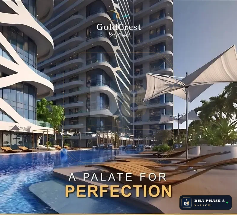 865 Sq Ft 1 Bed Apartment in HMR Waterfront | Private Plunge Pool