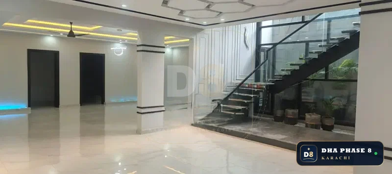 500 Sq Yd 8 Bed Designer Villa in Phase 8 | Full Basement