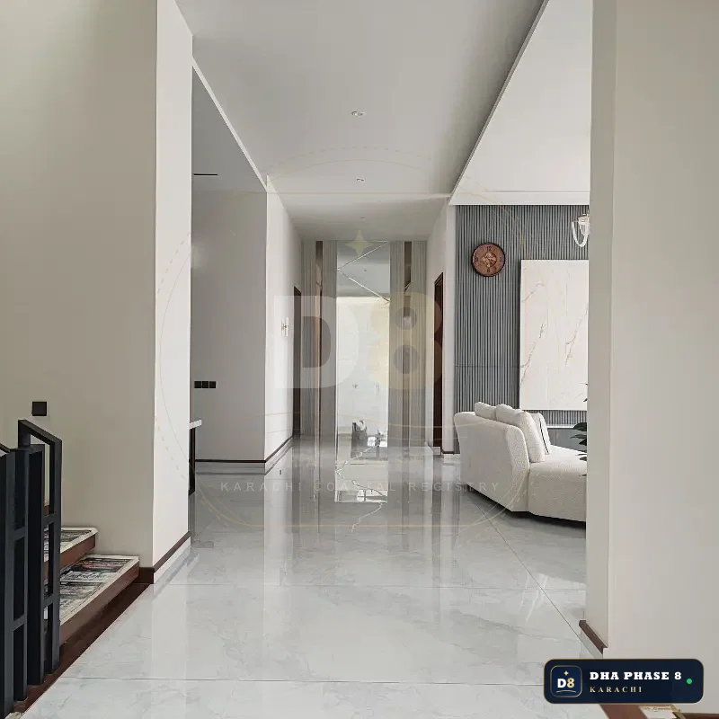 1,000 Sq Yd 6 Bed Designer Villa in Phase 8 | Basement, Pool & Cinema