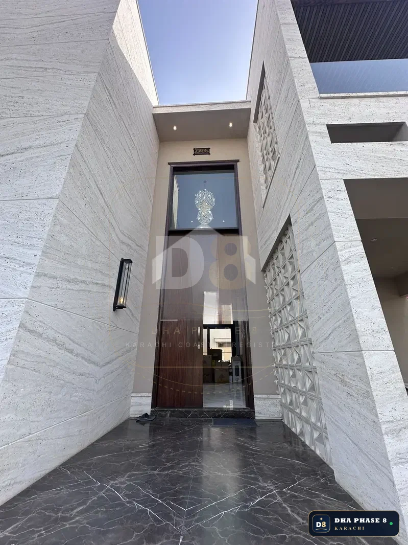1,000 Sq Yd 9 Bed Designer Villa in Phase 8 | Basement, Pool & Cinema